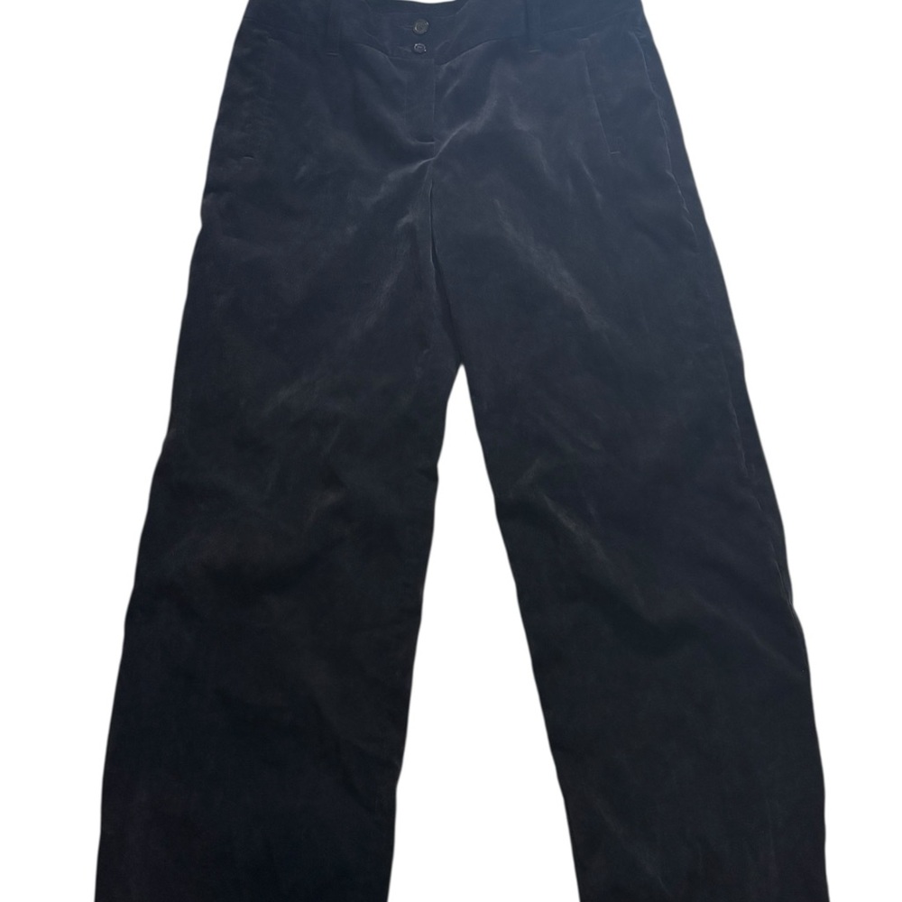 Michael Kors Women’s Black Corduroy Wide Leg Pants Size 14